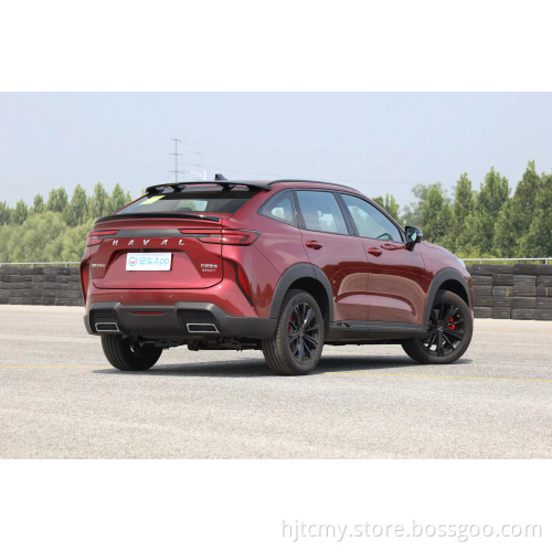 Haval H6S F7X 2022 2.0T Trendy Edition 4WD Nuove auto che eseguono LED Electric Fabric Turbo Multifunzione automatica Auto A 7 Posti